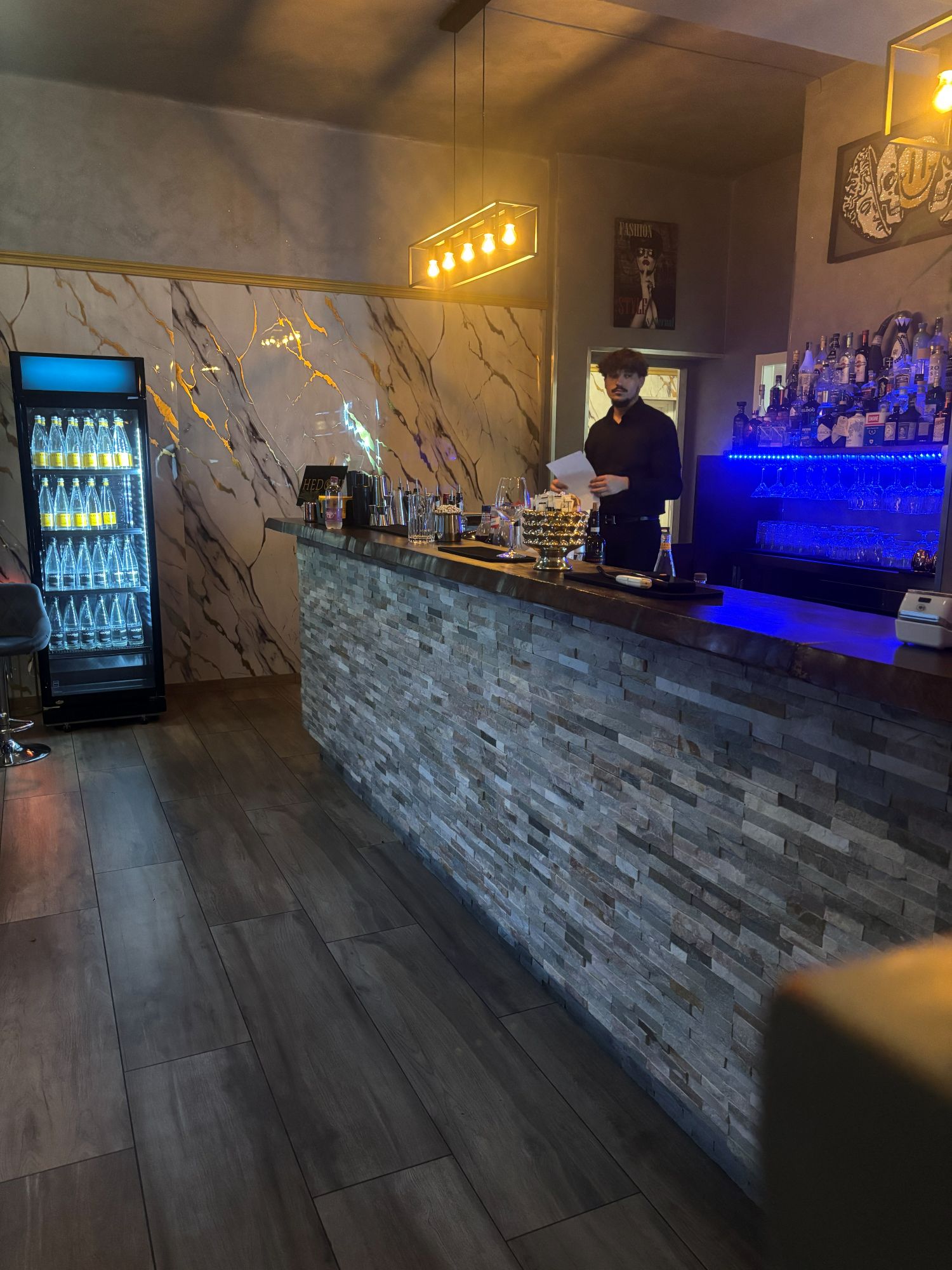 Il nostro bartender al lavoro