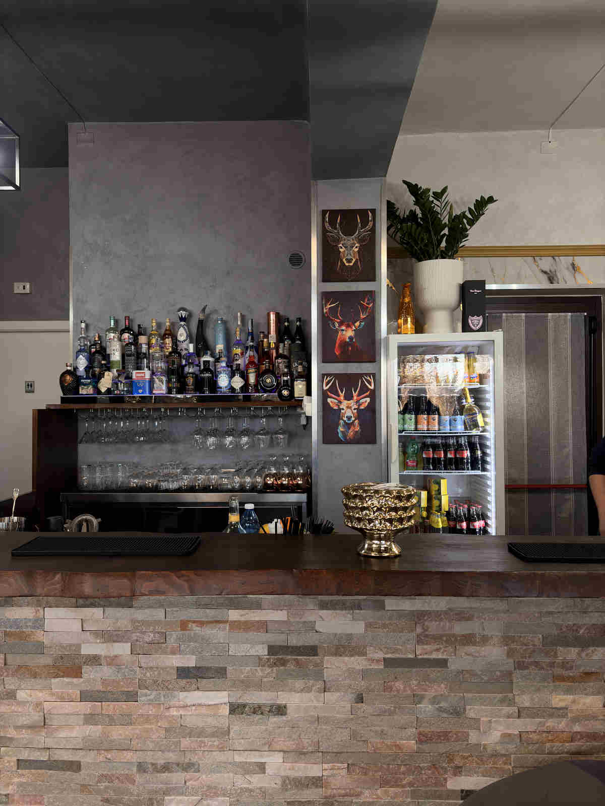 Il bancone cocktail di Hedoné