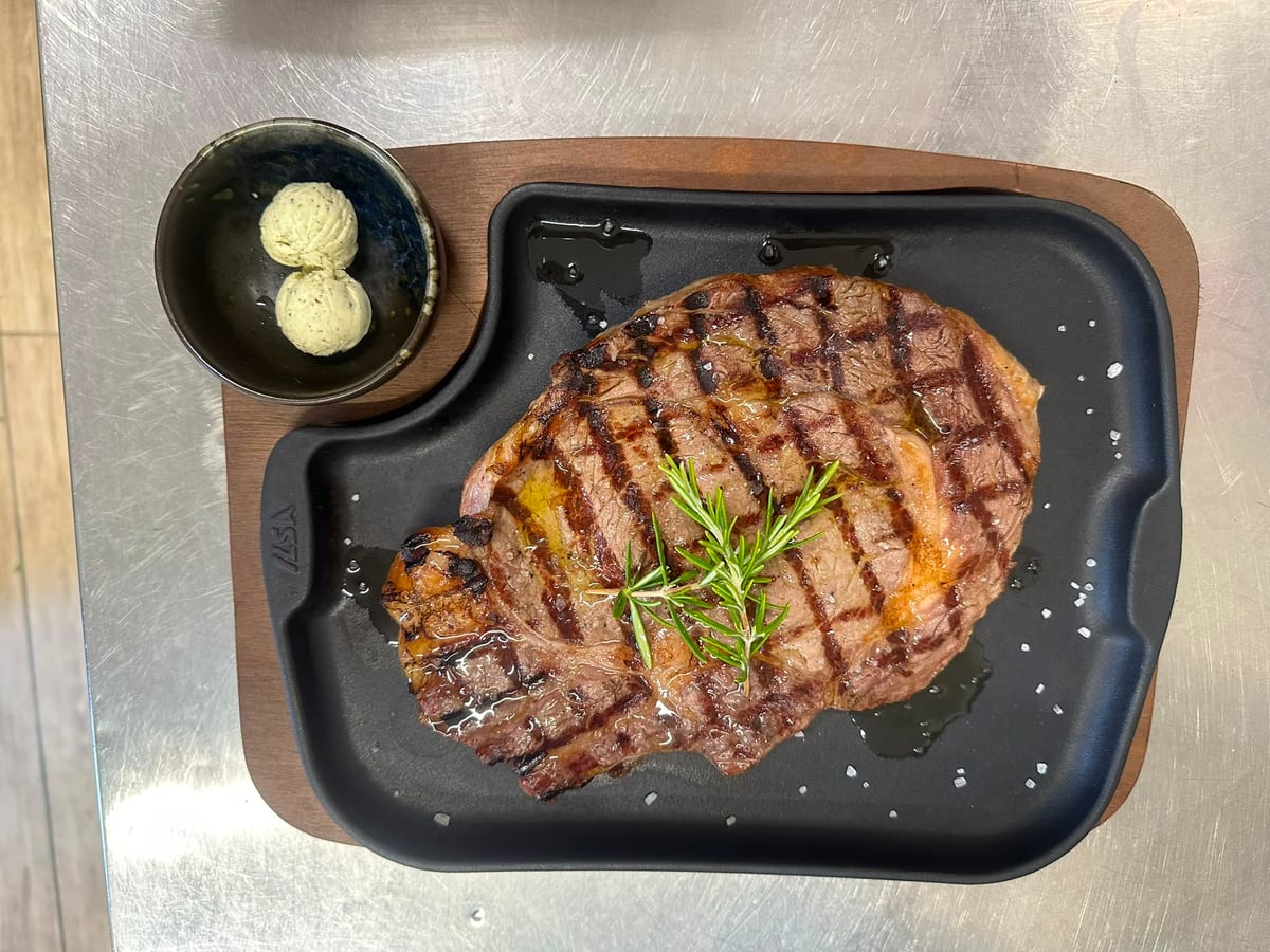 Costata di manzo alla griglia